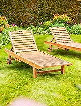 Winchcombe Teak Sun Lounger