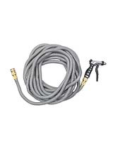 Hose Pipe with Adjustable Spray Gun 30M Grey