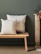 Boxwell Stripe Cushion 45x45 Ink