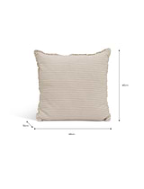 Boxwell Stripe Cushion 60x60cm Natural