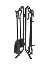 Batsford Fireside Tool Set Black