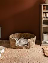 Brading Pet Bed Medium Natural