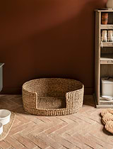 Brading Pet Bed Medium Natural