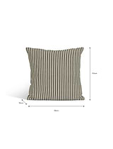 Charingworth Stripe Cushion 45x45 Forest Green