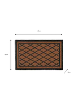 Diamond Doormat Small Natural