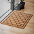 Hexagon Doormat Large Natural