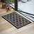 Hexagon Doormat Small Charcoal