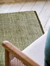 Falfield Rug 200x300cm Moss Green Wool