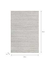Fencott Rug 200x300cm Natural Wool