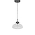 Fovant Fluted Glass Pendant Light Antique Bronze