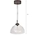 Fovant Glass Pendant Light Large Antique Bronze