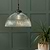 Fovant Glass Pendant Light Large Antique Bronze