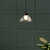 Fovant Glass Pendant Light Small Antique Bronze