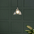 Fovant Glass Pendant Light Small Satin Nickel