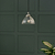 Fovant Glass Pendant Light Small Satin Nickel