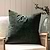Foxcote Cushion 60x60 Forest Green Velvet