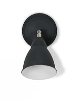 Harlaxton Wall Light Carbon Steel
