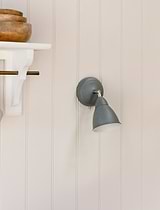 Harlaxton Wall Light Charcoal Steel