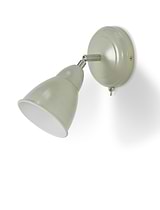 Harlaxton Wall Light Clay Steel