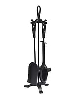 Latton Fireside Tool Set Large Black