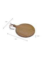 Midford Round Serving Board Medium Natural