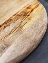 Midford Round Serving Board Medium Natural