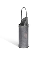 Latton Match Holder Antique Pewter