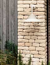 Semington Wall Light Clay Steel