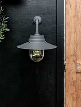 Semington Wall Light Charcoal Steel