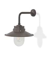 Semington Wall Light Coffee Bean Steel