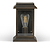 Stourton Wall Light Antique Bronze Steel