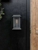 Stourton Wall Light Carbon Steel