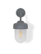 Thurlaston Barn Light Charcoal Steel