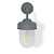 Thurlaston Barn Light Charcoal Steel