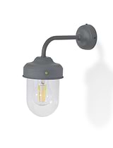 Thurlaston Barn Light Charcoal Steel