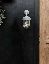 Thurlaston Barn Light Charcoal Steel