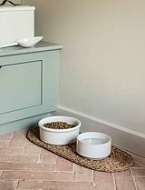 Toppesfield Pet Bowl White