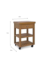 Walcote Butchers Block Natural Wood