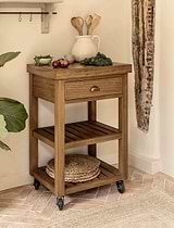 Walcote Butchers Block Natural Wood
