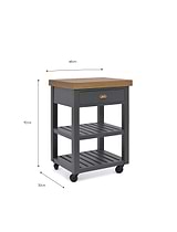 Walcote Butchers Block Forest Green Wood