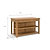 Walcote Kitchen Island Natural Wood