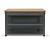 Walcote Kitchen Island Forest Green Wood