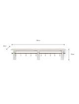 Walcote Shelf Large Lily White