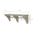 Walcote Shelf Medium Clay