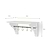 Walcote Shelf Small Lily White