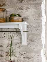 Walcote Shelf Small Lily White