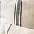 Windrush Stripe Cushion 60x60 Forest Green