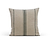 Windrush Stripe Cushion 60x60 Forest Green