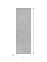 Ayleworth Runner 75x240cm Natural Wool