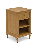Barton Bedside Table Natural Wood